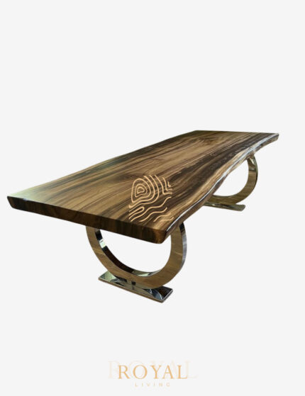 Conference Table, Gambar Meja Kantor, Harga Meja Kantor, Meja Kantor, Meja Kantor Jati, Meja Kantor Minimalis, Meja Kantor Modern, Meja Kerja, Meja Meeting, Meja Rapat,ANDREU Meja Meeting Kayu Suar Solid Kaki Stainless