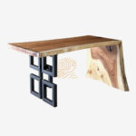 Meja Kantor, Meja Kantor Modern, Meja Kantor Jati, Harga Meja Kantor, Meja Kantor Minimalis, Gambar Meja Kantor, Meja Kerja,Harga Meja Trembesi, Meja Kayu Trembesi, Meja Kayu Trembesi Kaki Besi, Meja Trembesi Kaki Besi, Meja Trembesi Solid,WATERFALL Meja Kayu Utuh Trembesi Minimalis Office Desk