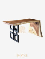 Meja Kantor, Meja Kantor Modern, Meja Kantor Jati, Harga Meja Kantor, Meja Kantor Minimalis, Gambar Meja Kantor, Meja Kerja,Harga Meja Trembesi, Meja Kayu Trembesi, Meja Kayu Trembesi Kaki Besi, Meja Trembesi Kaki Besi, Meja Trembesi Solid,WATERFALL Meja Kayu Utuh Trembesi Minimalis Office Desk