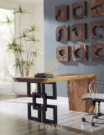Meja Kantor, Meja Kantor Modern, Meja Kantor Jati, Harga Meja Kantor, Meja Kantor Minimalis, Gambar Meja Kantor, Meja Kerja,Harga Meja Trembesi, Meja Kayu Trembesi, Meja Kayu Trembesi Kaki Besi, Meja Trembesi Kaki Besi, Meja Trembesi Solid,WATERFALL Meja Trembesi Minimalis Office Desk