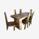 Meja Makan 6 Kursi, Meja Makan Outdoor, Meja Makan Kayu, Meja Makan Outdoor Jepara, Meja Makan Outdoor Kayu Jati, Meja Makan Outdoor Kayu, Meja Makan Trembesi, Meja Kayu Unik, Harga Meja Kayu Solid Trembesi, Meja Kayu Alami, Meja Kayu Trembesi Tebal, Meja Trembesi Modern, Meja Makan Kayu Trembesi, AIDYN Dining Table Design