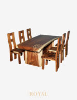 Meja Makan 4 Kursi, Meja Makan Outdoor, Meja Makan Kayu, Meja Makan Outdoor Jepara, Meja Makan Outdoor Kayu Jati, Meja Makan Outdoor Kayu, Meja Makan Trembesi, Meja Kayu Unik, Harga Meja Kayu Solid Trembesi, Meja Kayu Alami, Meja Kayu Trembesi Tebal, Meja Trembesi Modern, Meja Makan Kayu Trembesi Minimalis,SWOOD Dining Set Meja 6 Kursi