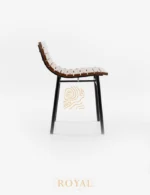 Kursi Cafe Besi, Kursi Cafe Kayu, Kursi Cafe Minimalis, Kursi Cafe Outdoor, Kursi Cafe Aesthetic, Kursi Cafe Tinggi, Kursi Cafe, Furniture Cafe, Mebel Cafe, Kursi Cafe Jepara, ARCH STRIPE Kursi Cafe Industrial Minimalis Mewah
