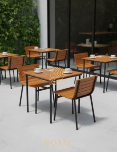 ARCH STRIPE Set Meja Kursi Cafe Industrial Kursi Cafe Besi, Kursi Cafe Kayu, Kursi Cafe Minimalis, Kursi Cafe Outdoor, Kursi Cafe Aesthetic, Kursi Cafe Tinggi, Kursi Cafe, Furniture Cafe, Mebel Cafe, Kursi Cafe Jepara, ARCH STRIPE Set Meja Kursi Cafe Industrial