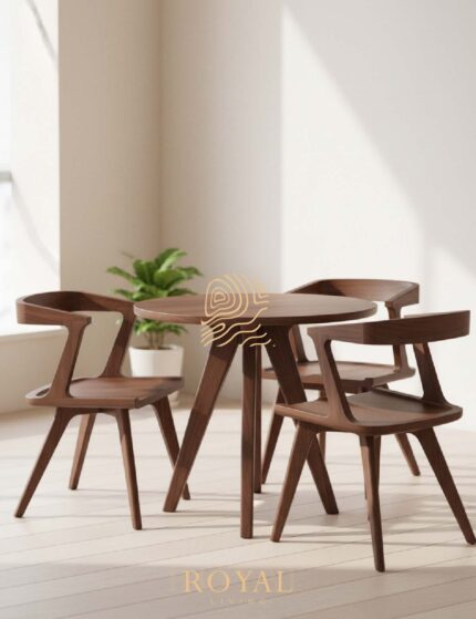Kursi Cafe, Kursi Cafe Rotan, Kursi Makan Jati, Kursi Retro, Kursi Rotan, Kursi Scandinavian, Kursi Sofa, Kursi Stainless, Kursi Makan Minimalis, COLOMBO Meja Kursi Cafe Kayu Aesthetic Teak Solid