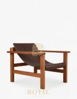 armchair cafe, armchair kayu, armchair kayu jati, Armchair Leather, armchair resto, hotel bedroom chair, hotel chair, hotel chair design, hotel chairs and tables, hotel room chair, kursi cafe kulit, kursi kulit asli, kursi kulit minimalis, Kursi Santai, kursi teras kulit, luxury hotel room chair, Royal Living, JOSEP Kursi Aksen Original Leather Minimalis