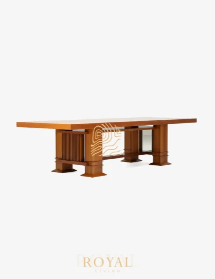 CASSINA Meja Makan Solid Wood Minimalis Terbaru