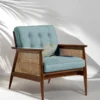ELECTOR Kursi Santai Mewah Accent Chair Rattan