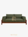 ARMNYAM 3 Seater Sofa Modern Kayu Jati Minimalis