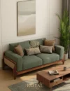 ARMNYAM Sofa Kayu Mix Rotan Minimalis Modern