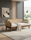 AYAANA Sofa Rotan Kayu Jati Minimalis