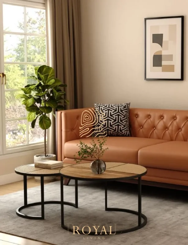 CANE Meja Sofa Minimalis Modern