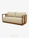 FAMIC Sofa Rotan Jati Ruang Tamu Mewah