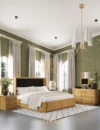 LYTTON Model Tempat Tidur Kayu Terbaru Sekamar Hotel