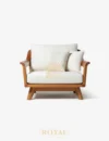 PHASA Kursi Sofa Jati Minimalis Jepara