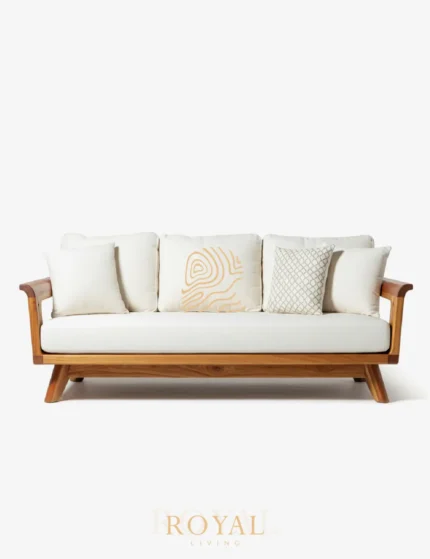 PHASA Sofa Modern Kayu Jati Minimalis Jepara