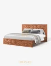 WEAVED Ranjang Kayu Solid Modern Harga Bagus