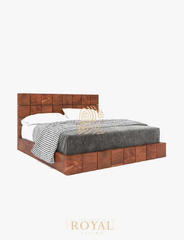RIPON Tempat Tidur Kayu Aesthetic Modern