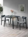 REAL Meja Set 2 Kursi Cafe Minimalis