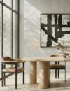 SUMMIT Dining Set Meja Makan Kayu Premium
