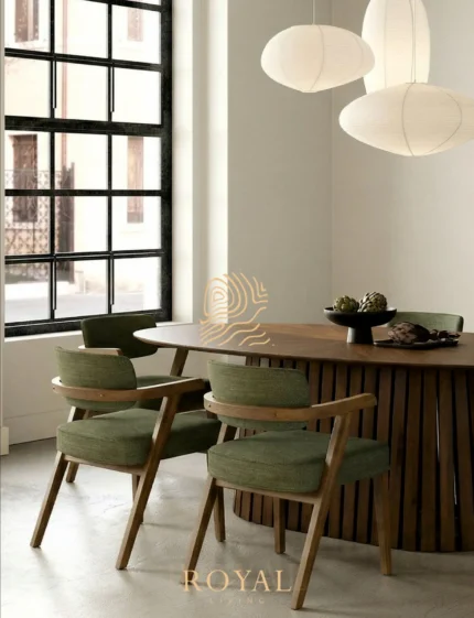 TRUMAN Dining Table Meja Makan Oval