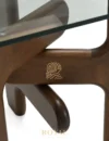 VELSHI Kaki Meja Makan Kaca