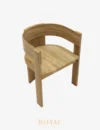 CRISTINA Dining Chair Kursi Ruang Makan Cafe Surabaya