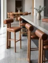 FRENCH Set Meja Kursi Mini Bar Modern Minimalis