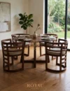MORELATO Dining Set Meja Kursi Cafe Unik