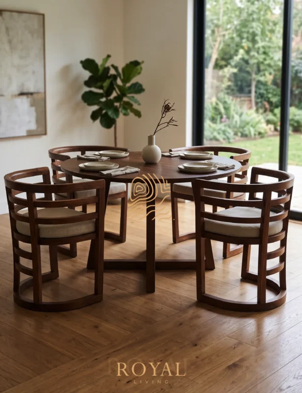 MORELATO Dining Set Meja Kursi Cafe Unik