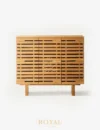INGRIDOAK Lemari Rack Shoe Kayu Jati