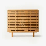 INGRIDOAK Lemari Rack Shoe Kayu Jati