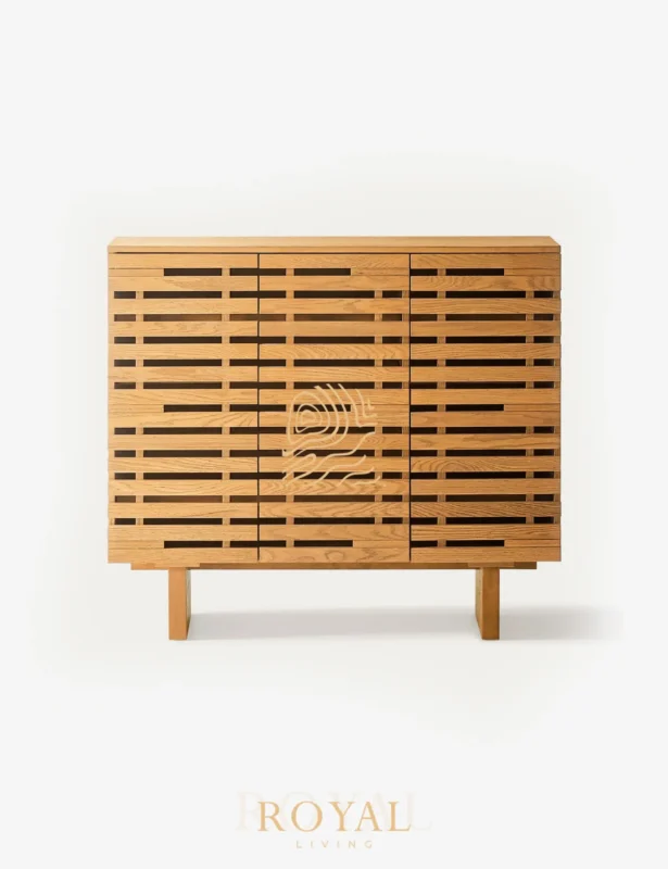 INGRIDOAK Lemari Rack Shoe Kayu Jati